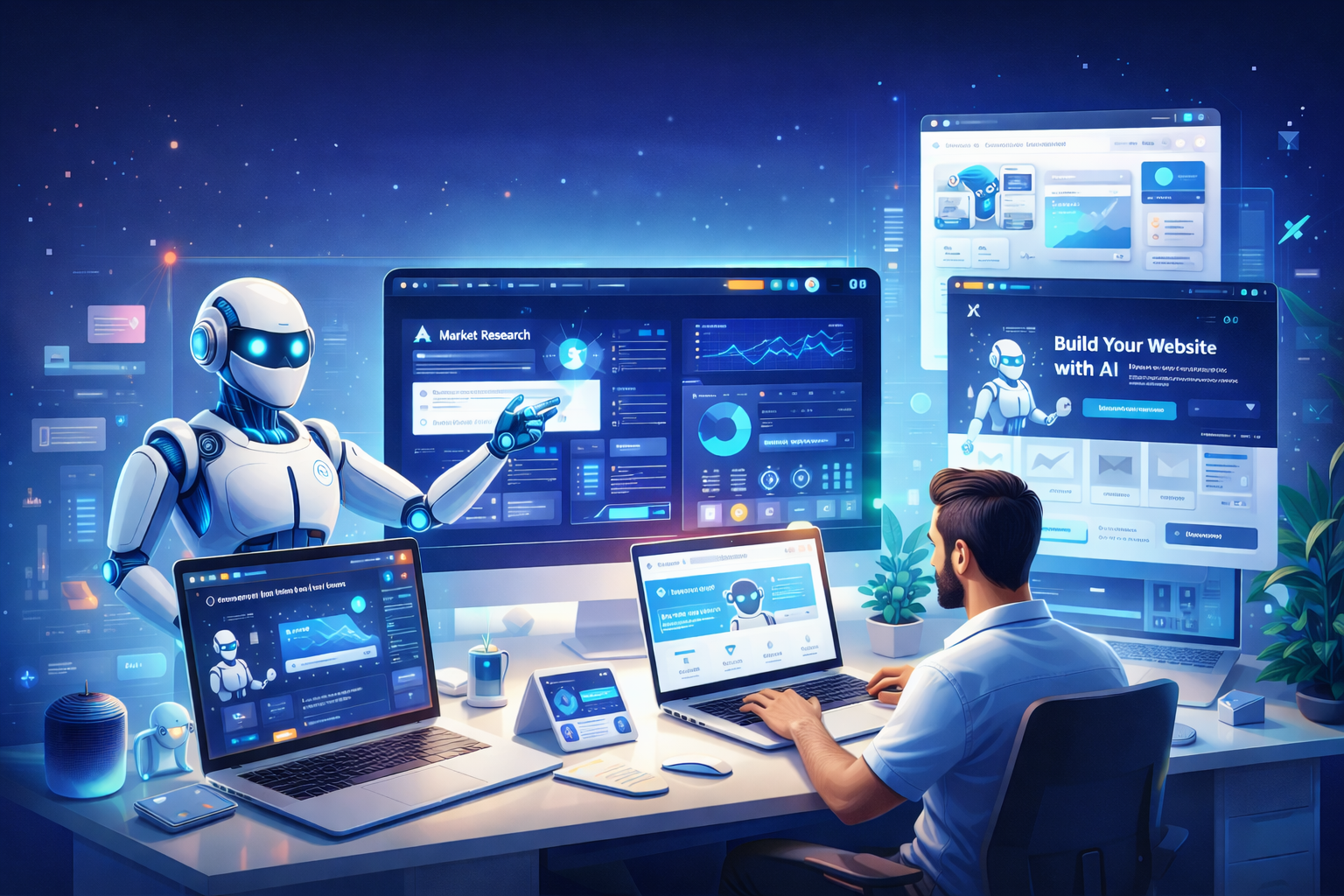 Yapay zeka destekli kurumsal web site paketleri