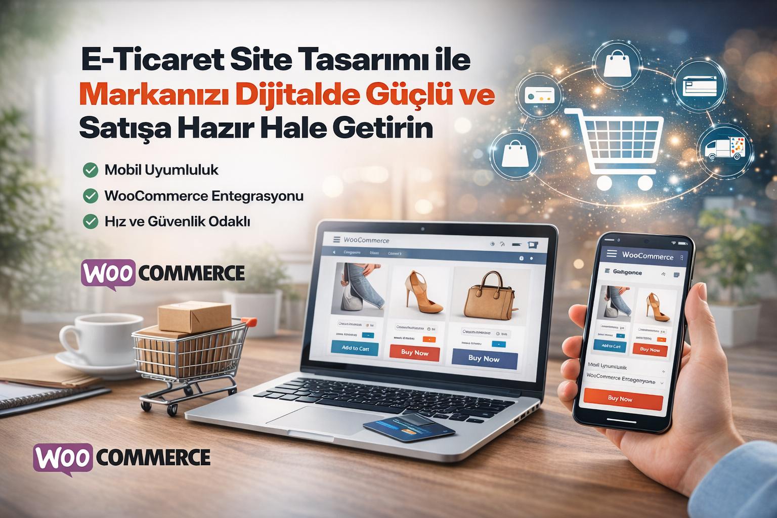 E-Ticaret Site Fiyatları 2026 WooCommerce paketleri ve profesyonel mağaza tasarımı