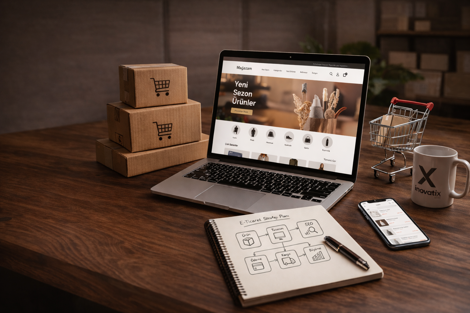 e-ticaret site tasarımı için teklif alın ve WooCommerce mağazanızı profesyonel şekilde kurdurun