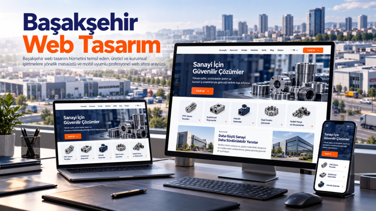 Başakşehir Web Tasarım: Sanayi, KOBİ ve Girişimler İçin Kurumsal Web Çözümleri