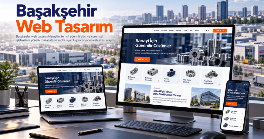 Başakşehir Web Tasarım: Sanayi, KOBİ ve Girişimler İçin Kurumsal Web Çözümleri